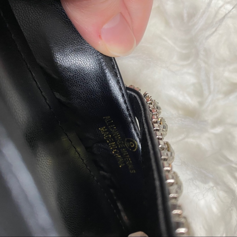 🔥SOLD🔥 Lulus Arlya Rhinestone Pointed-Toe Mule Slides - Picture 7 of 14